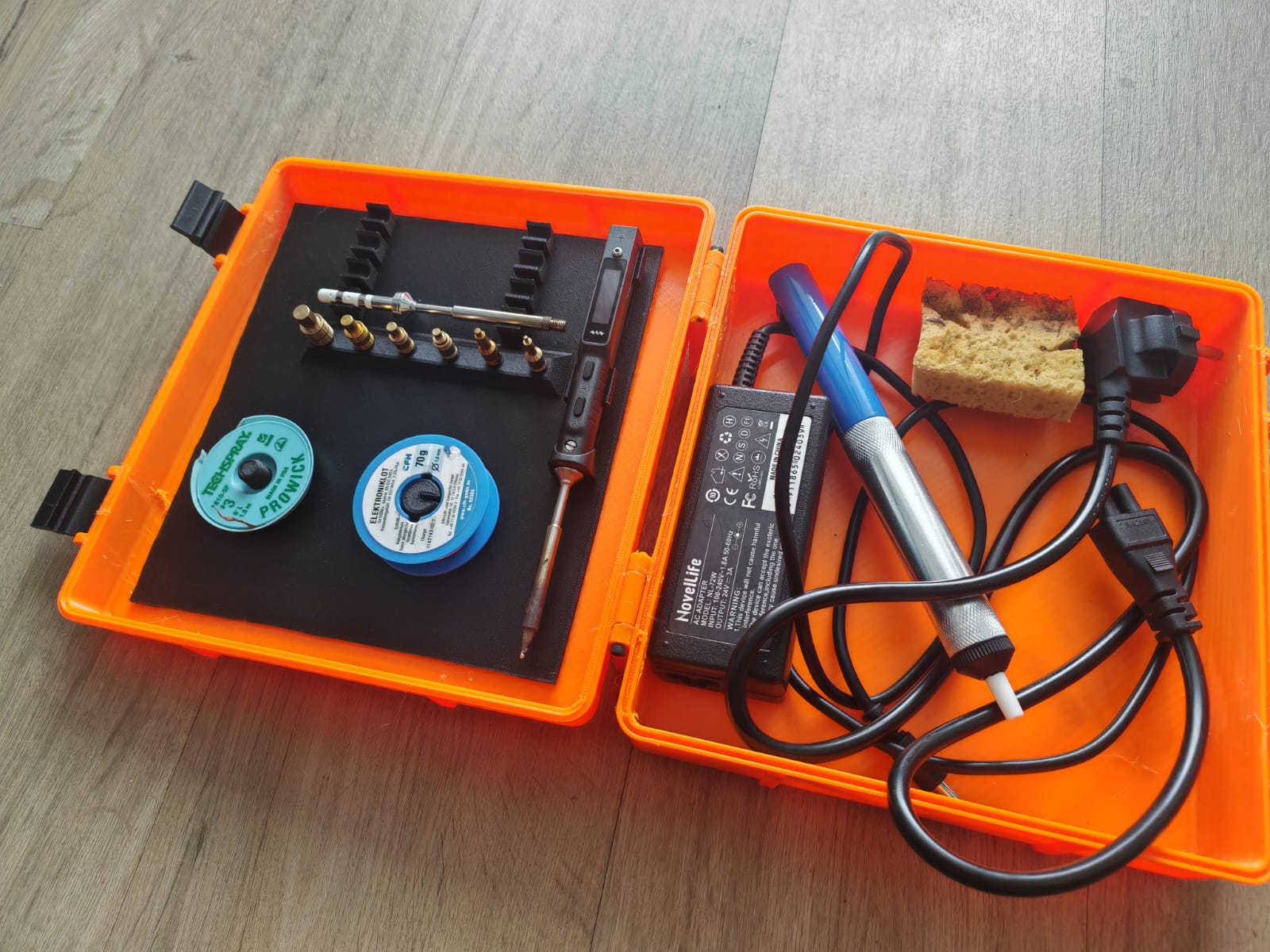 Ts101 Soldering iron plate/case inlay