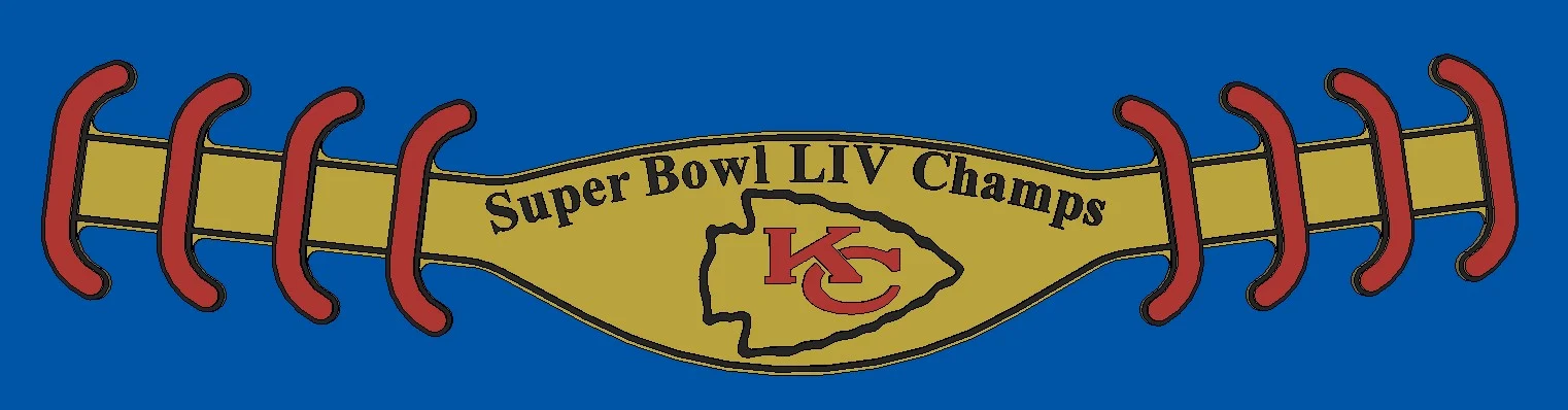 KC Chiefs Ear Saver COVID Surgical Mask Strap