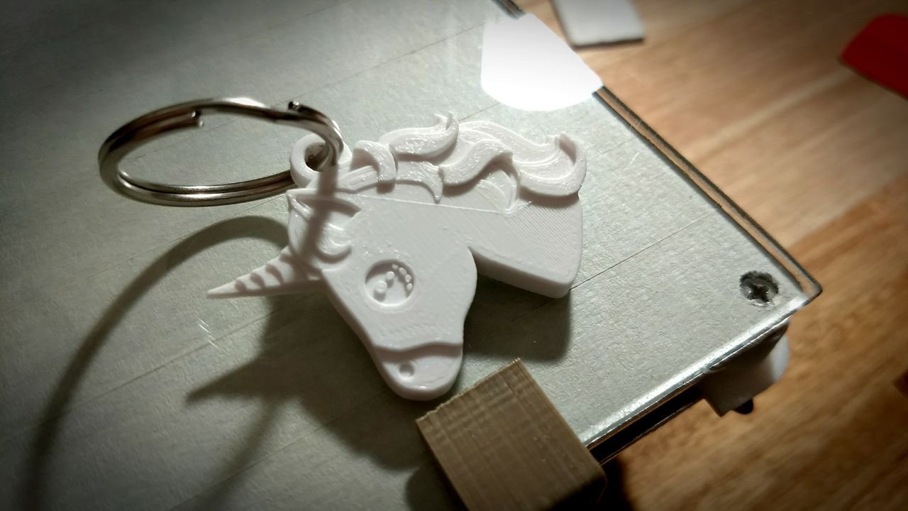 Unicorn Keychain
