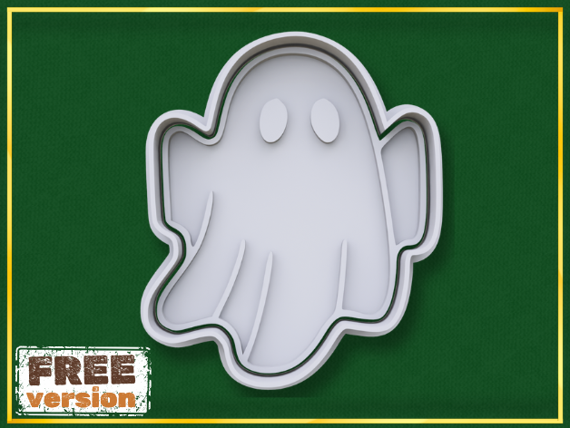 Halloween Cookie Cutter – Little Ghost