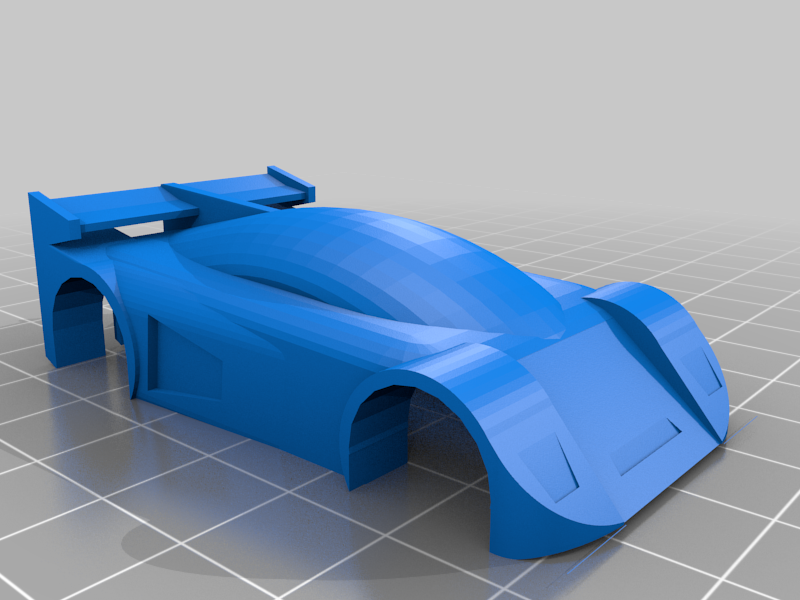 Micro Scalextric Lemans Car