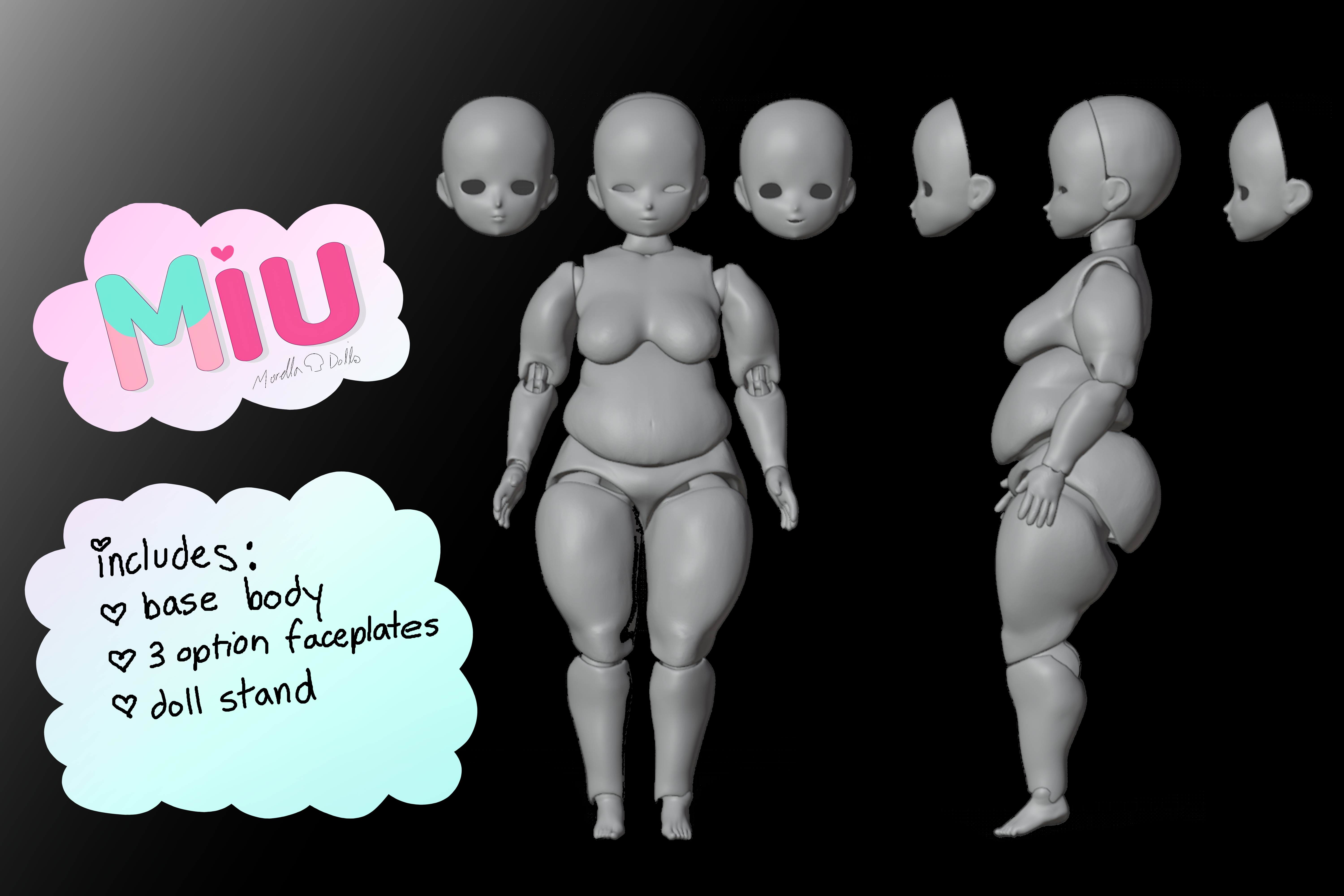 Miu Curvy BJD