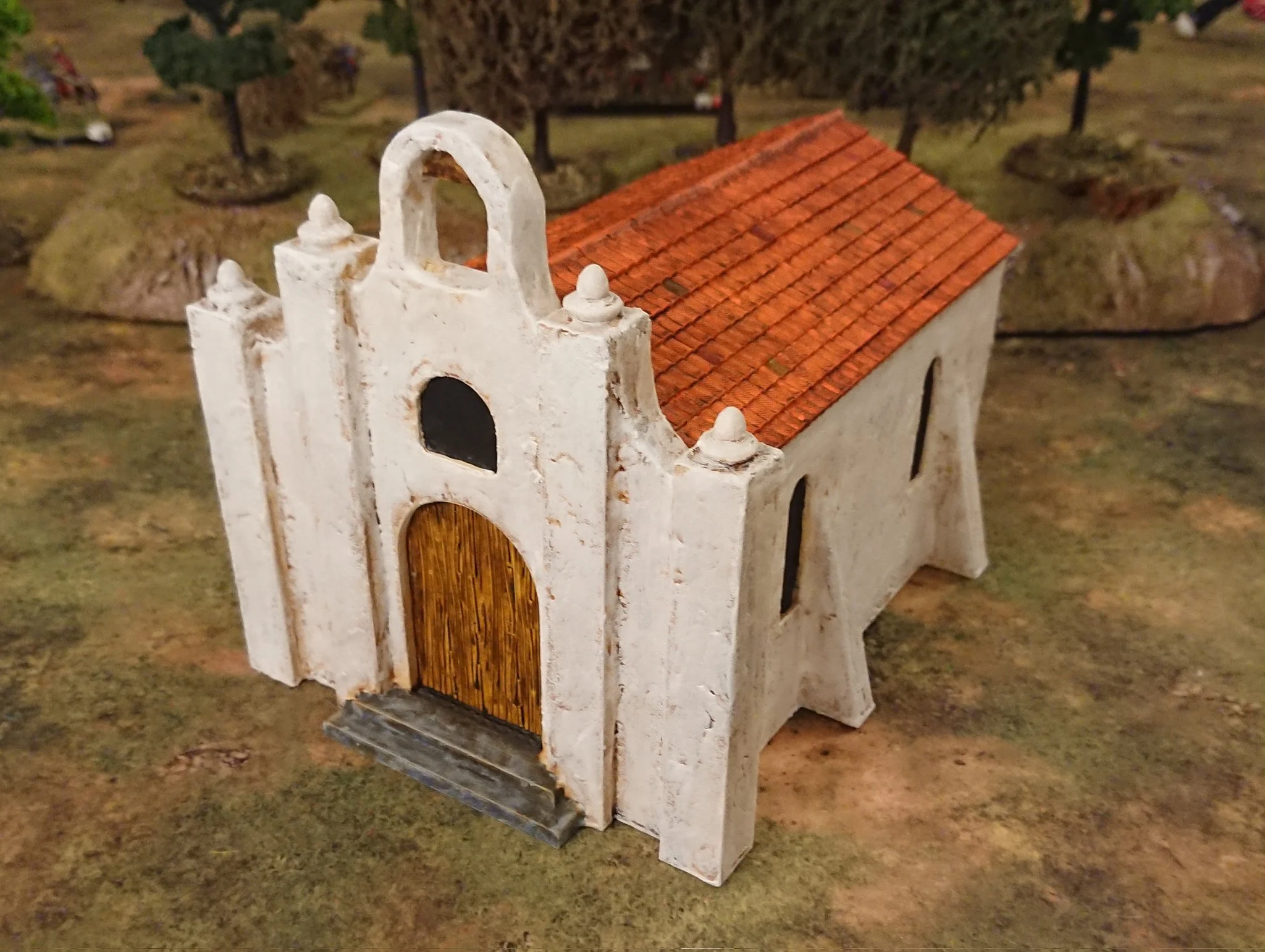 Spanish or Mediterranean church