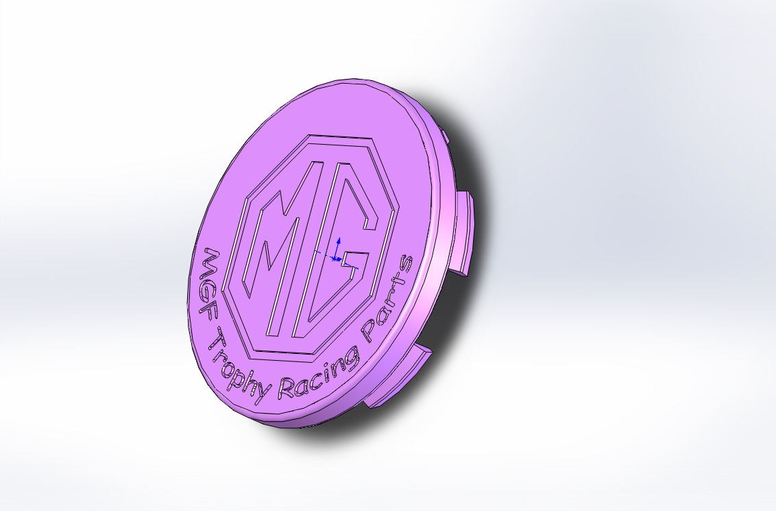 MG-F Trophy center wheel cap