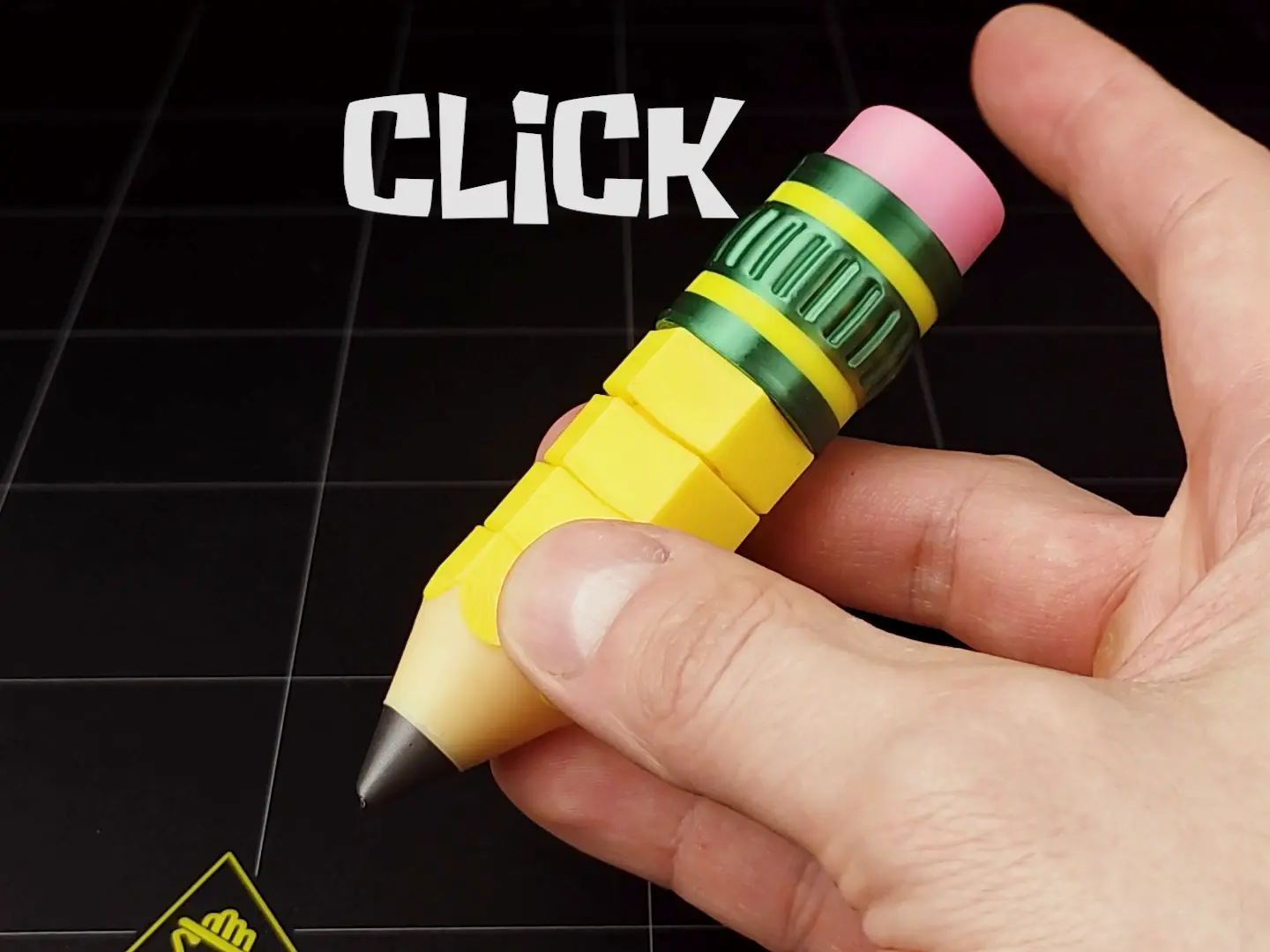 Flexible Pencil Clicker