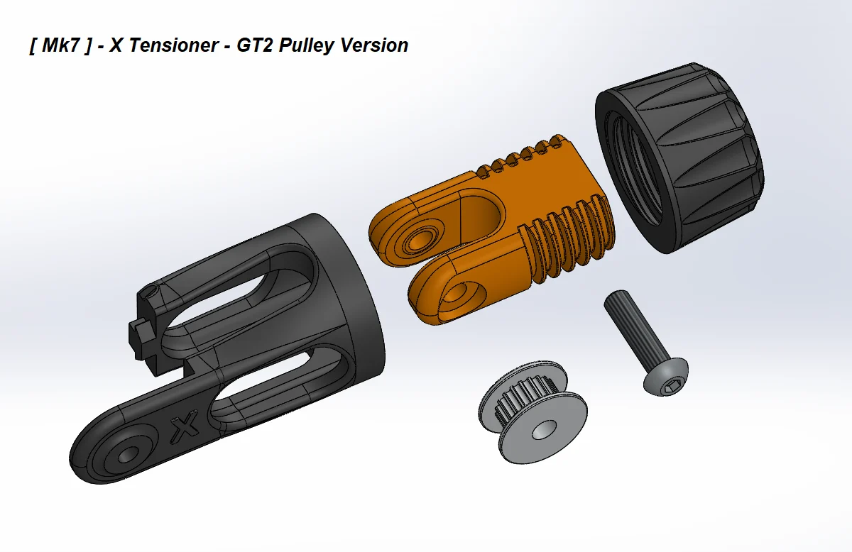 CR-10 Mod - X axis Tensioner