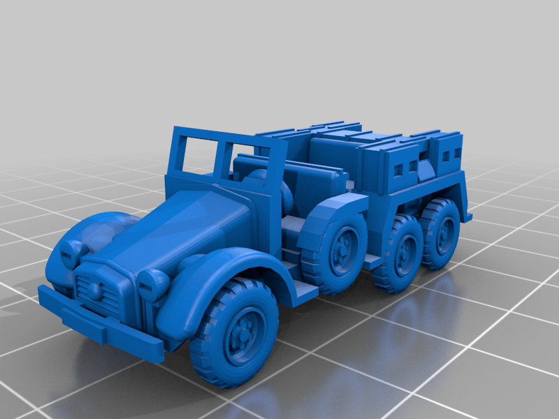 Krupp Protze Kfz 69 70 easy print