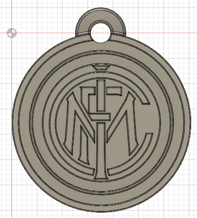 Inter Milan Keychain