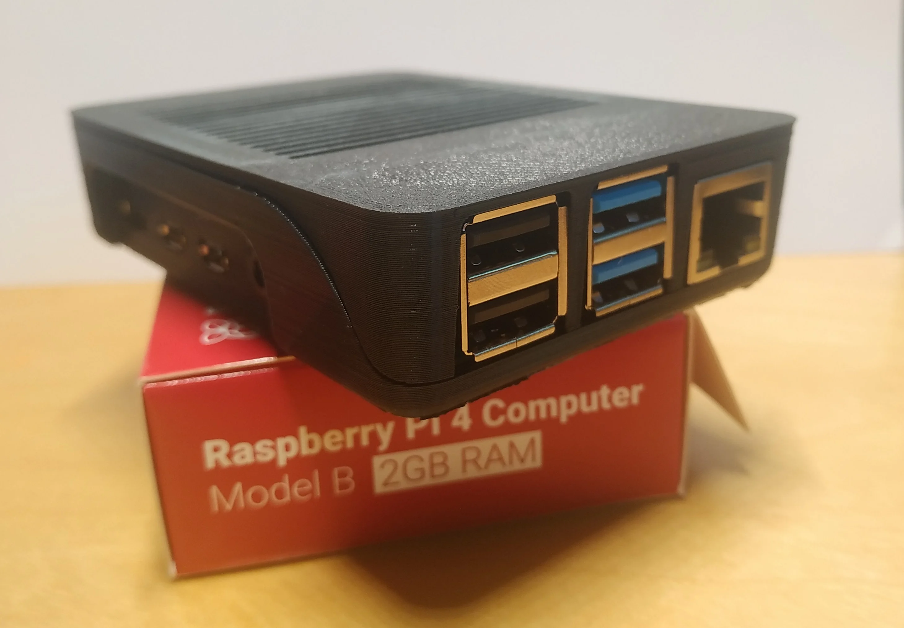 Raspberry Pi 4 Case - Slider Case by dtnavida better airflow