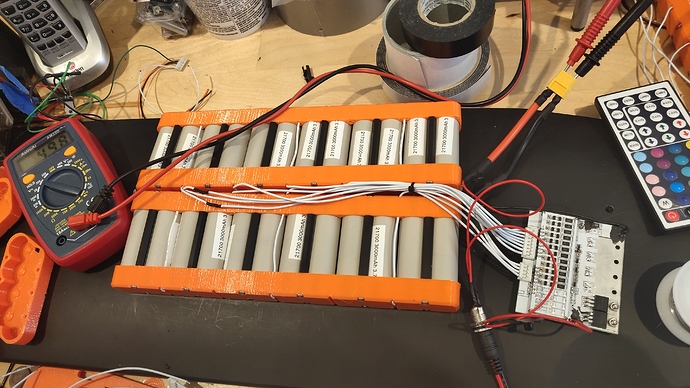 21700 Compression Cell Holders 5s2p & 6s2p