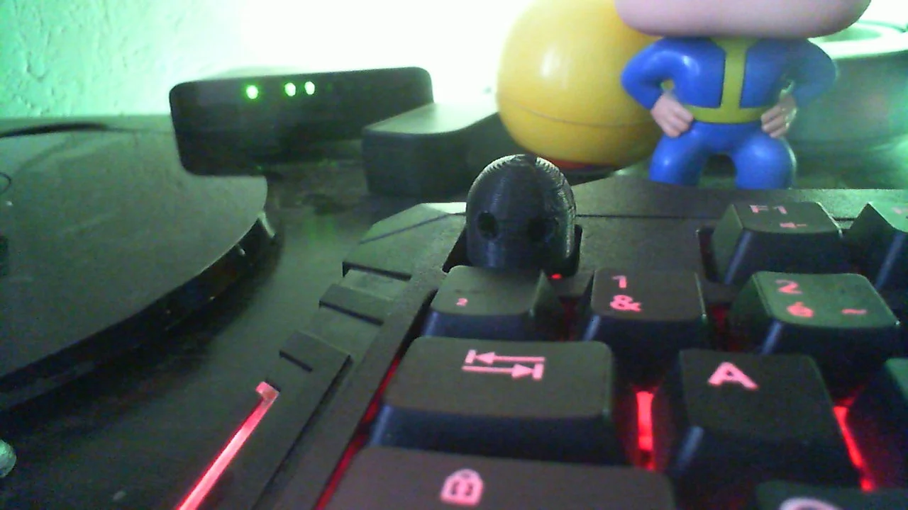 Ghost keycap (alps)