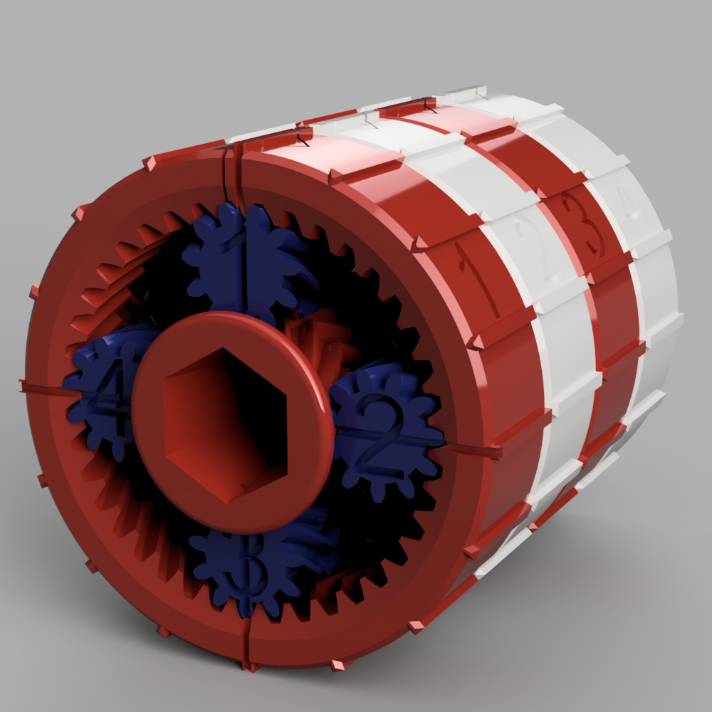 11 To 1 Compound Planetary Gearbox