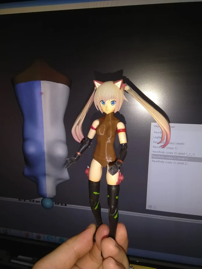 Frame Arms Girl Bare Body
