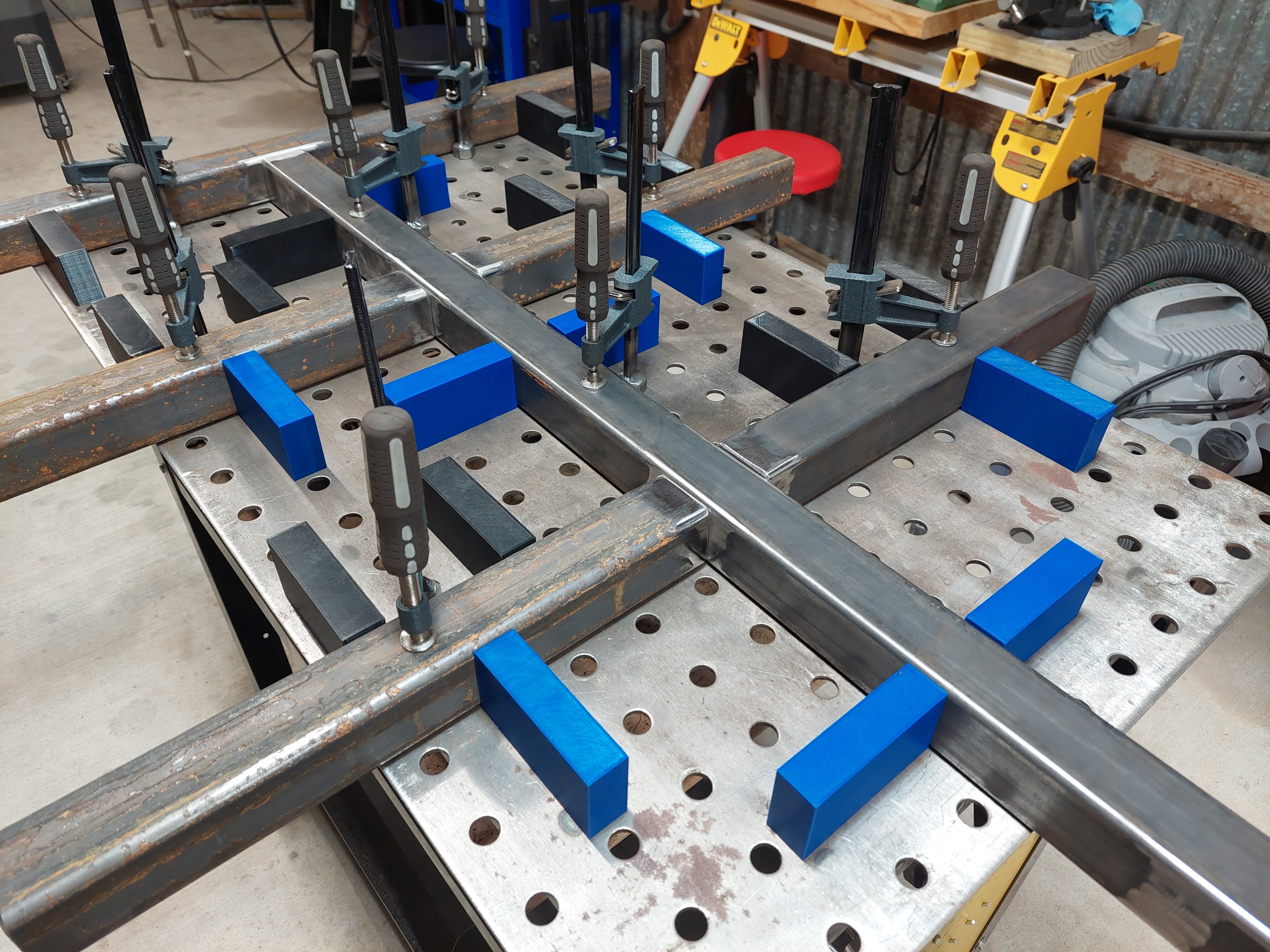 Welding Fence Block 16mm 2in center