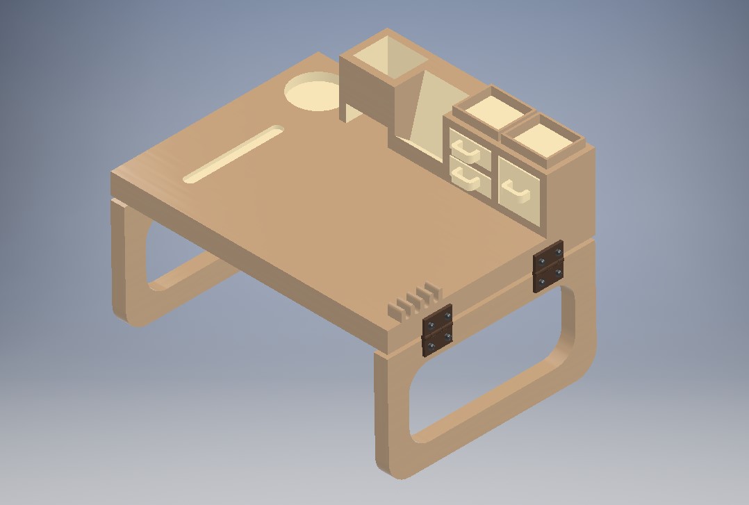 Compact Collapsible Desk
