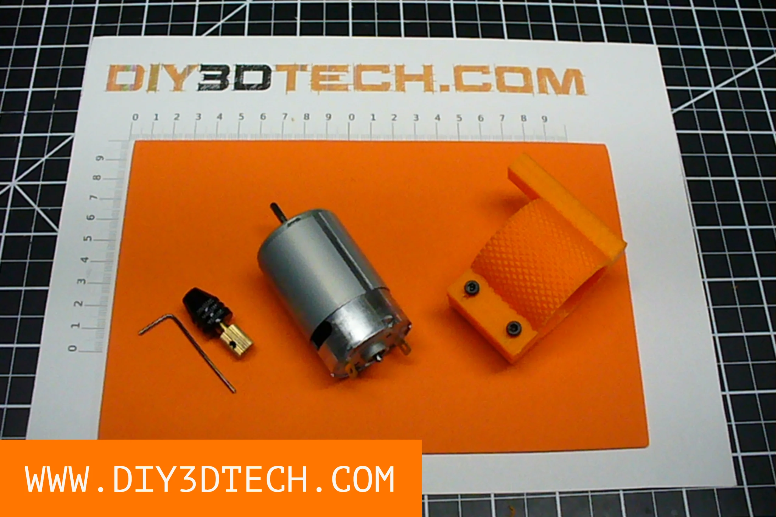 Mini-Lathe 555 Motor Tool Post Grinder!