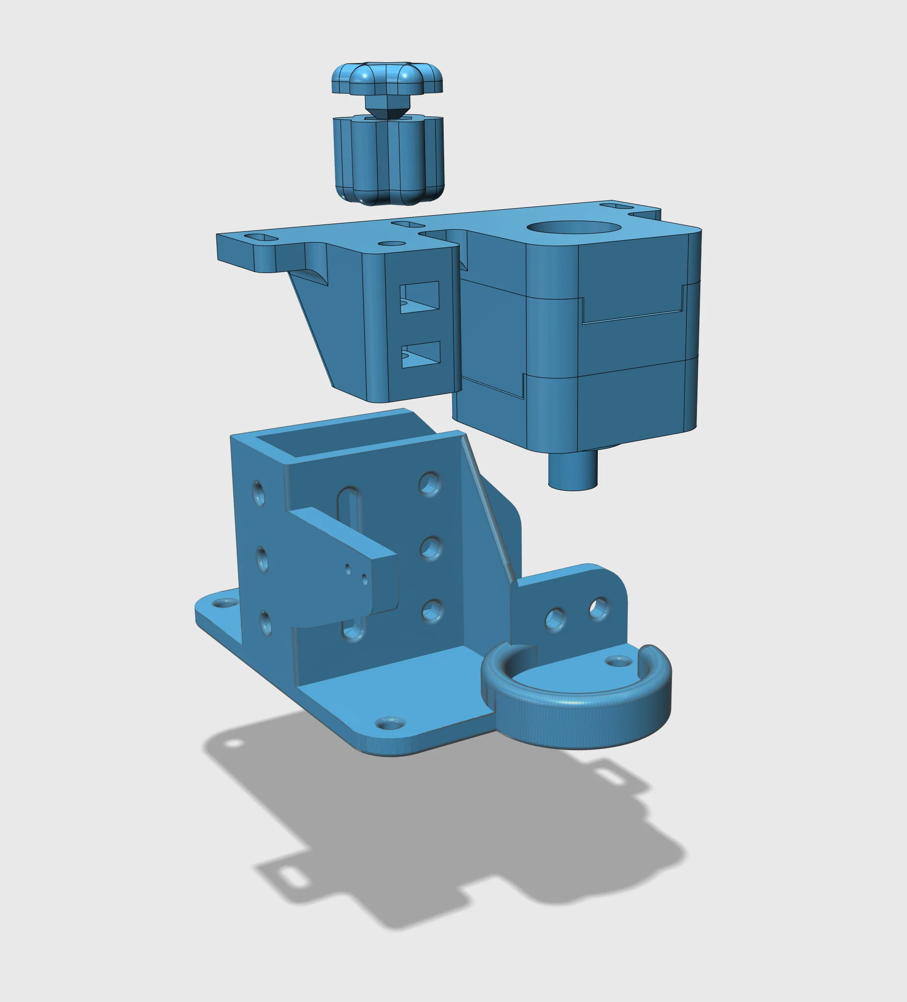 Bracket + Z-EndStop + Oil Drip Tray + Oldham Coupler for TEVO Tarantula