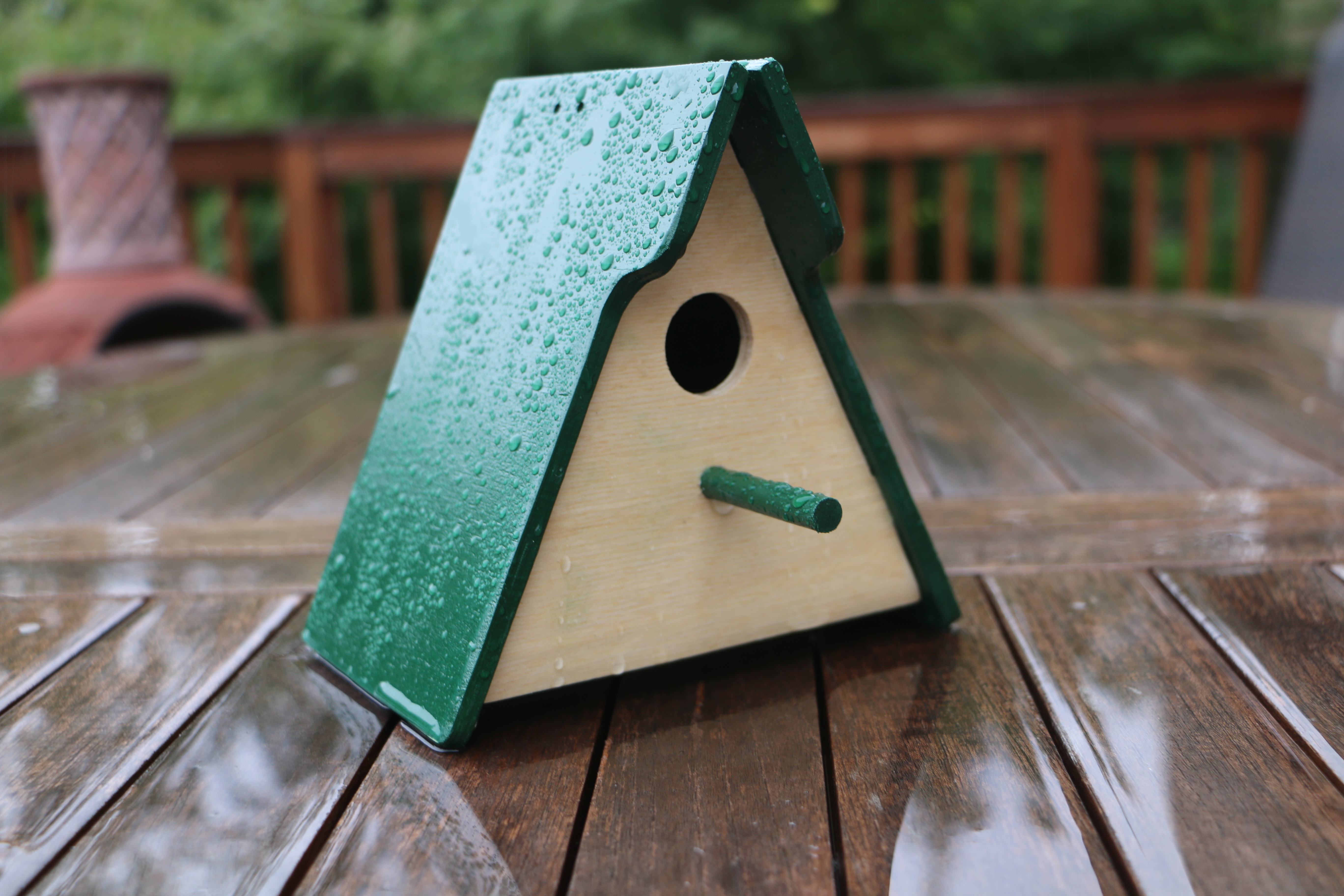 Snap & Glue Birdhouse (CNC)