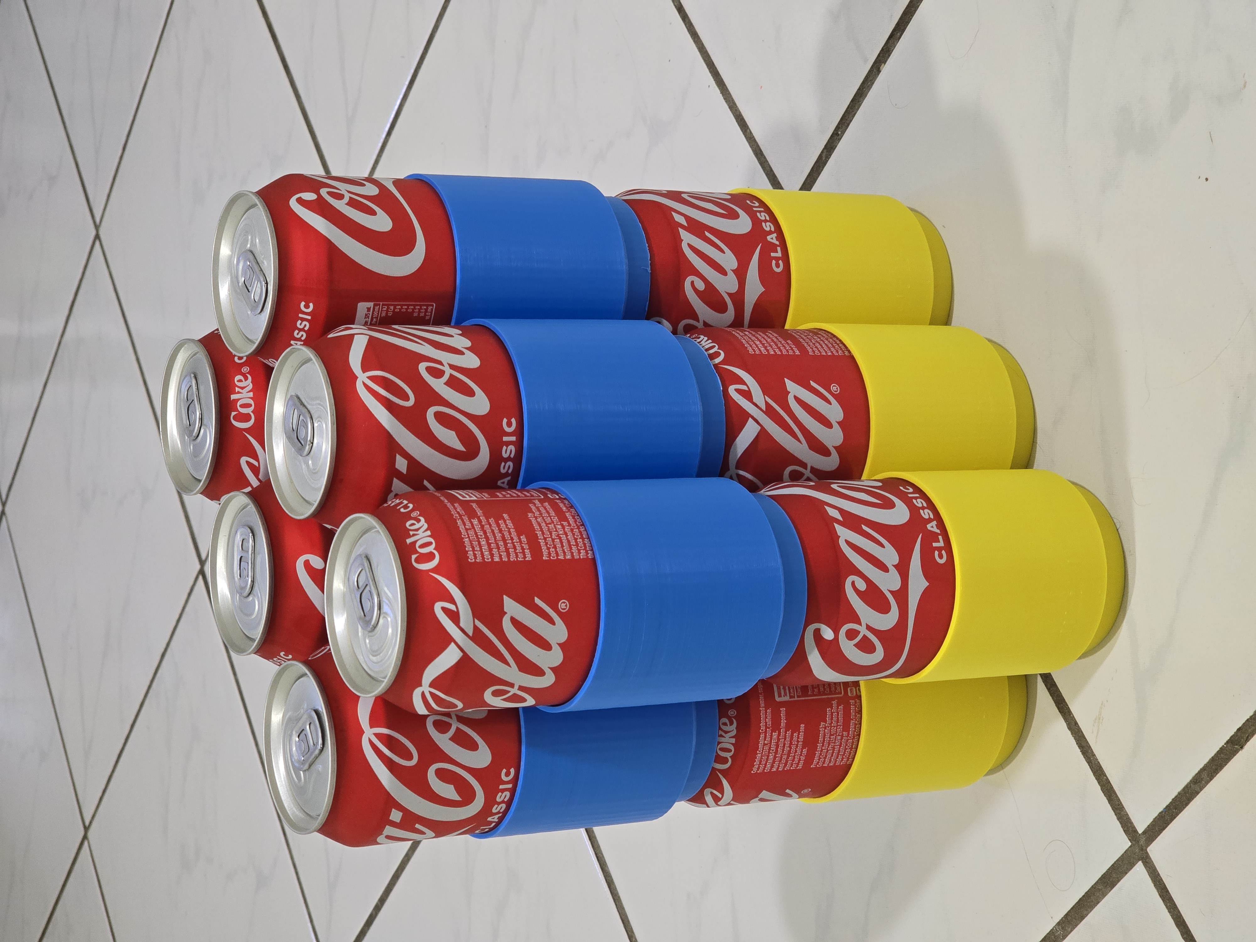 Customisable Parametric Soda Can Stacker