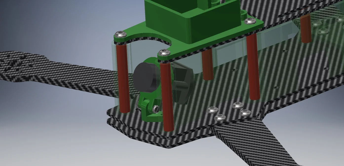 ZMR250 TVL-camera mount