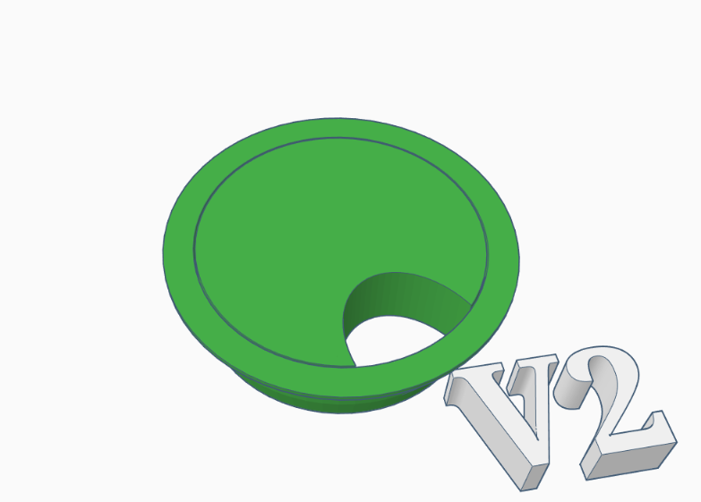 60mm Desk Grommet