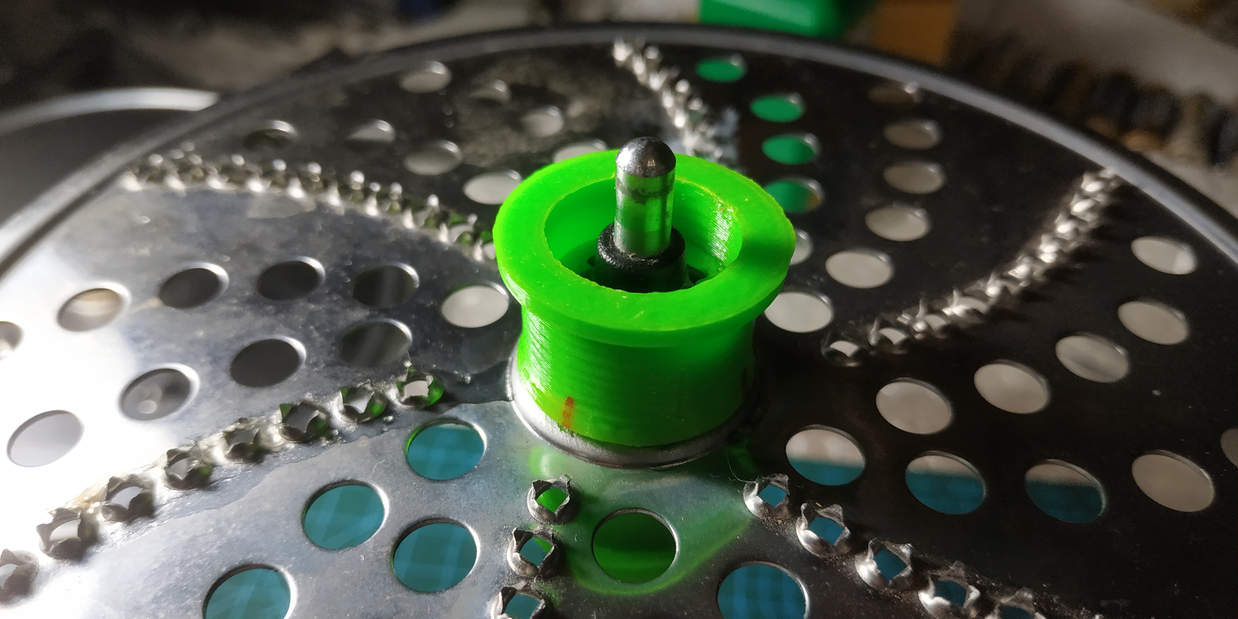 kenwood pancake disk fixture