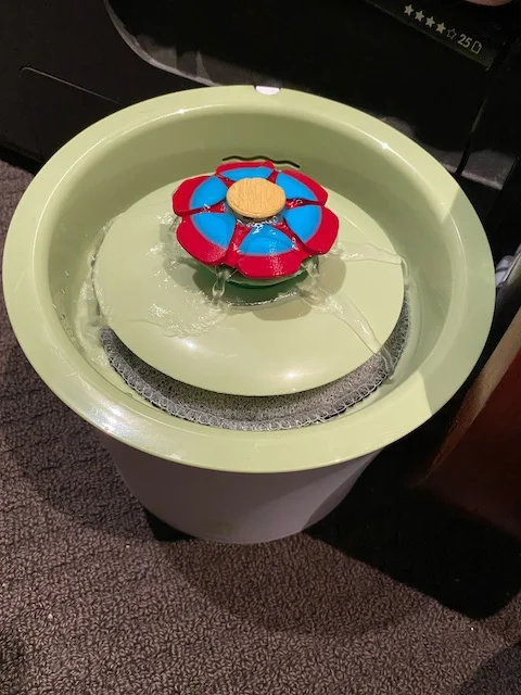 Catit cat drinking fountain - flower accessory