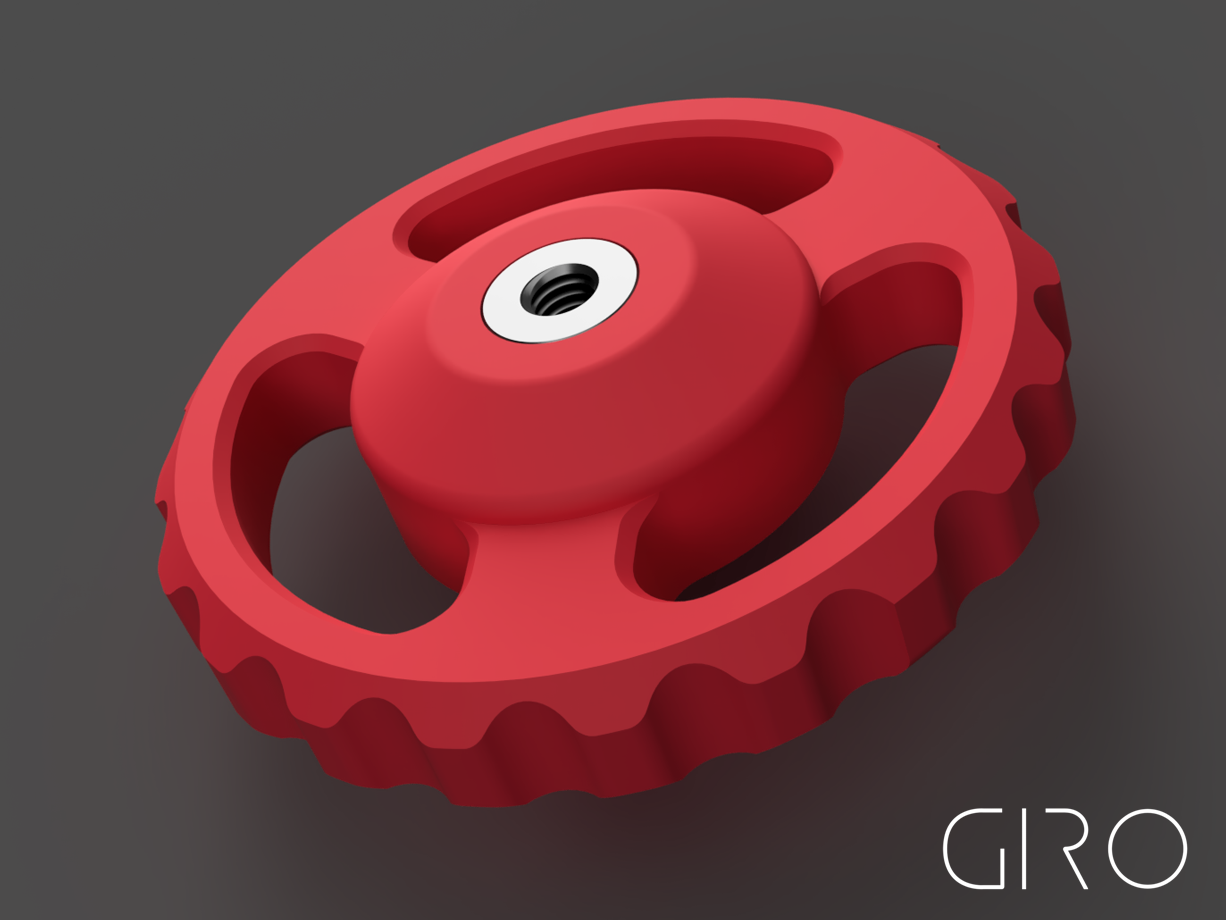 GIRO - Bed Leveling Wheel / Thumb Nut