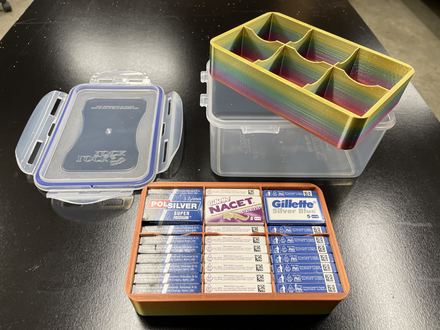 Double Edge DE Blade Storage Box