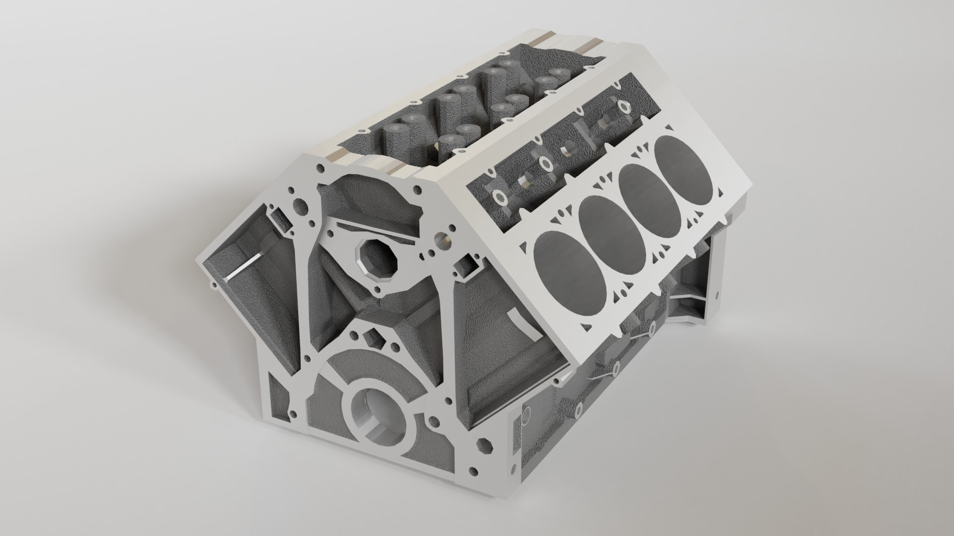 chevrolet v8 engine block
