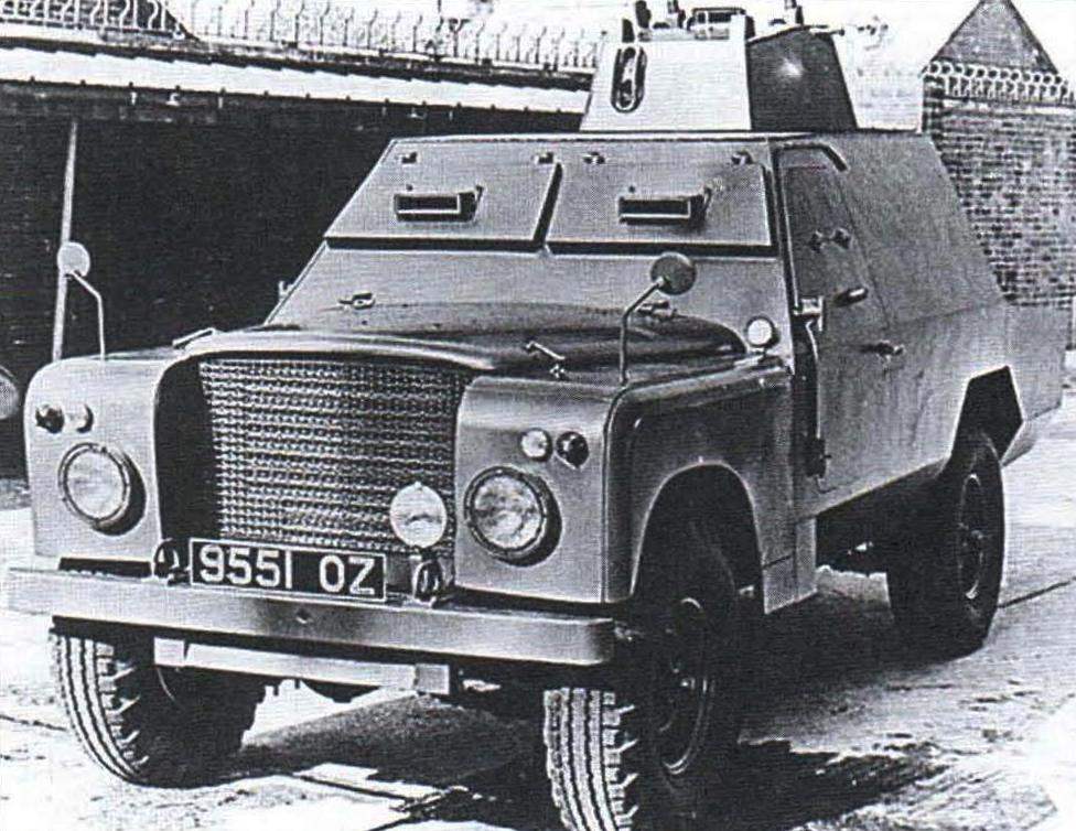 Land Rover Shorland Armoured Car