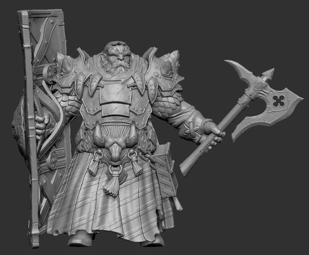 Dwarf warrior 1