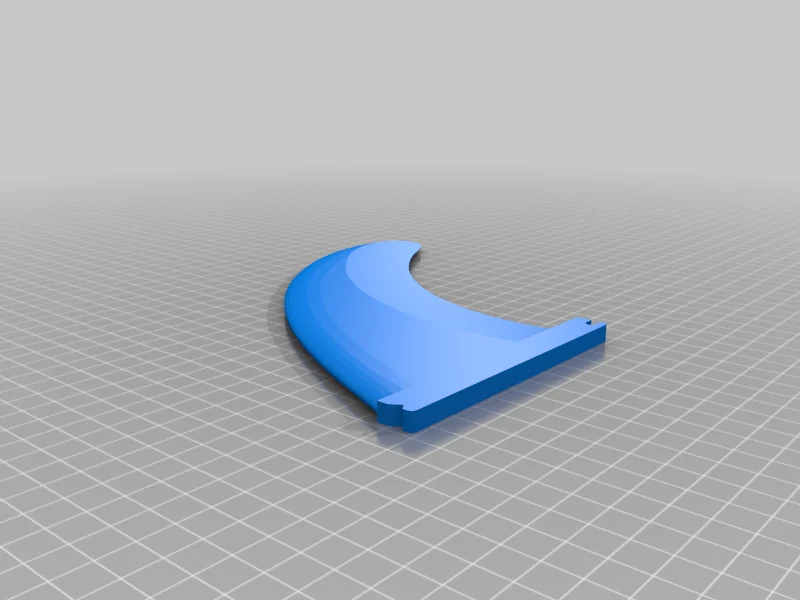 Stand up paddleboard (SUP) fin (Futures fin style)