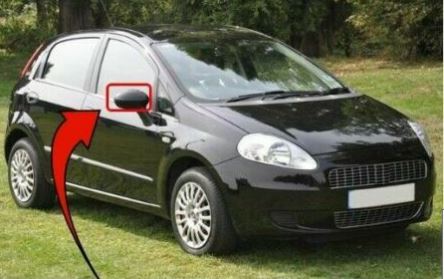 Fiat Grande Punto mirror part
