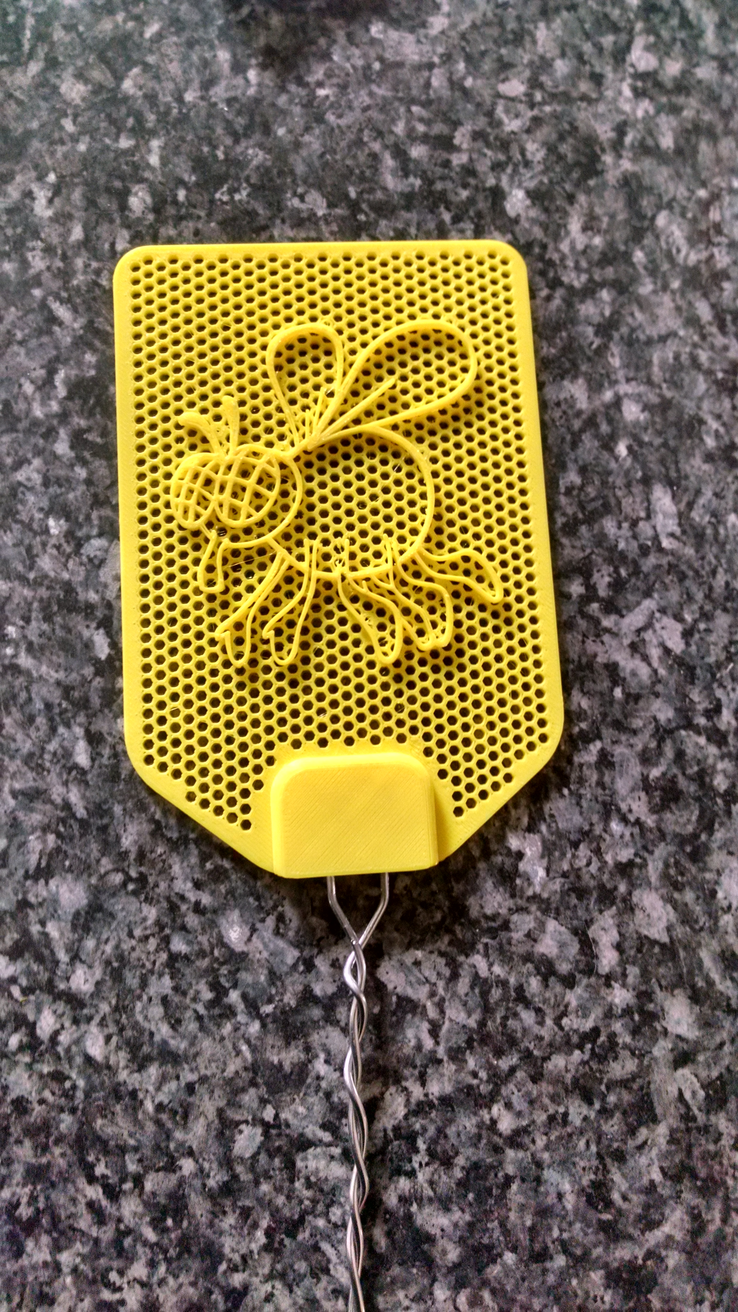 Fly Swatter With Fly Decal