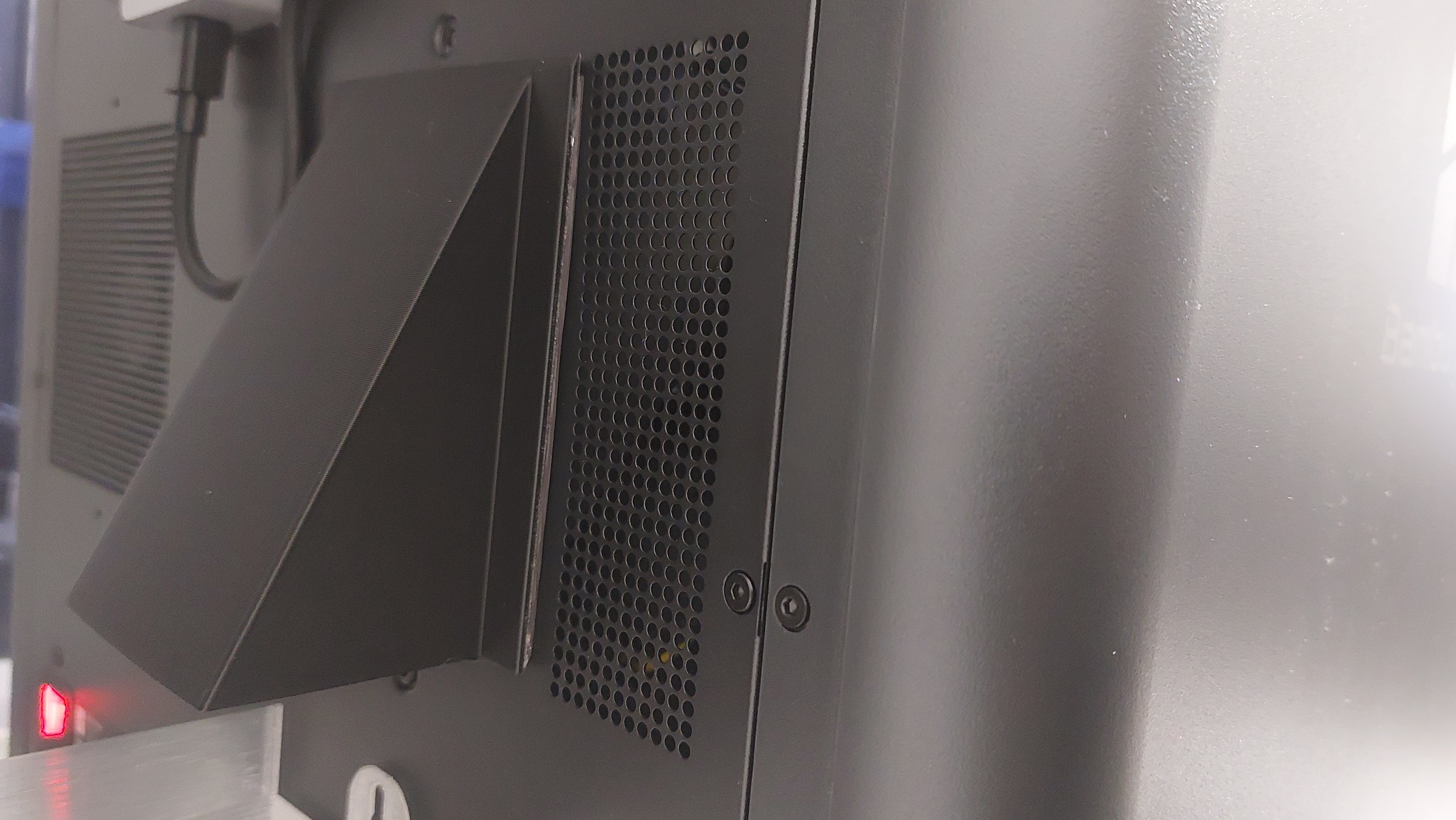 Flying Poop Deflector (remix with magnets) for Bambu Lab P1S