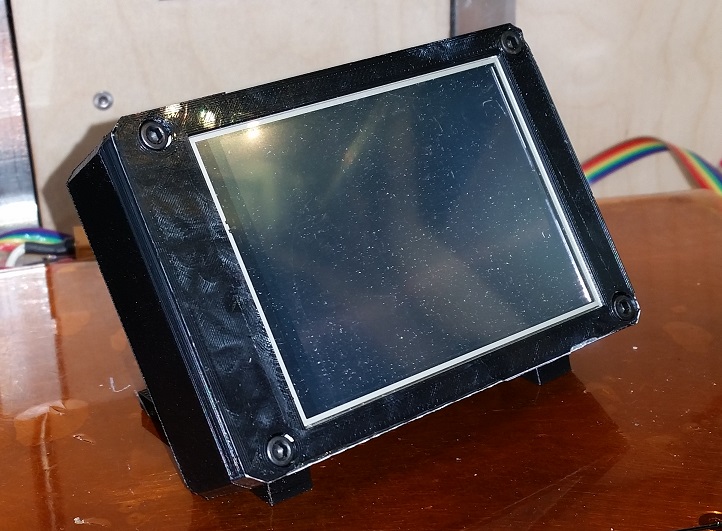 Zallus Reflow Controller Case, with mounting brackets and bezel