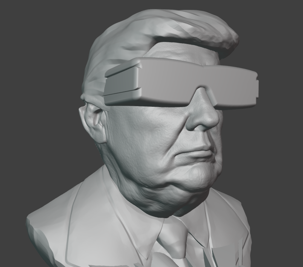 TRUMP injured ear