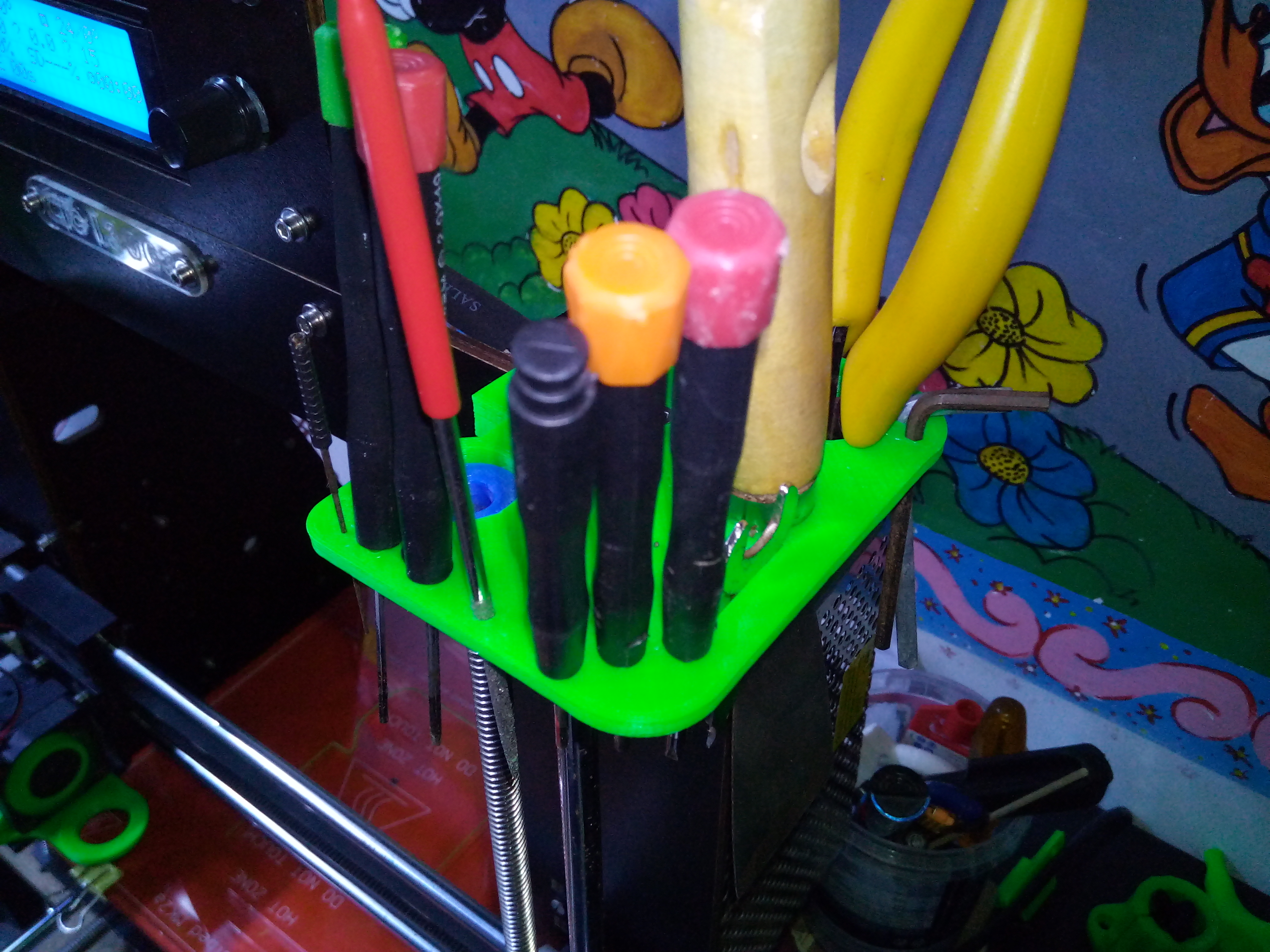 Simplest and fast printable Tool holder for CTC pro b / Anet A8 / Prusa i3
