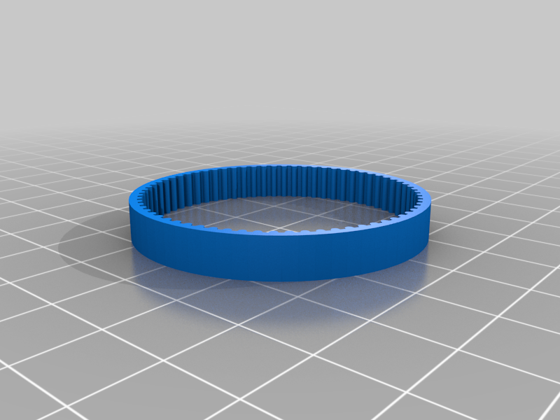 fully printable openrc f1 belt drive system