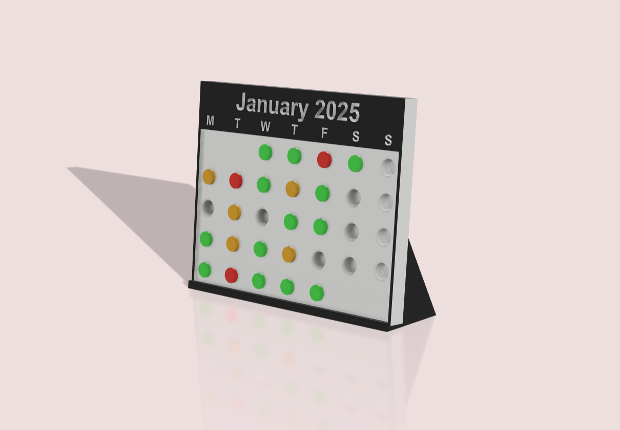 Calander Habit Tracker