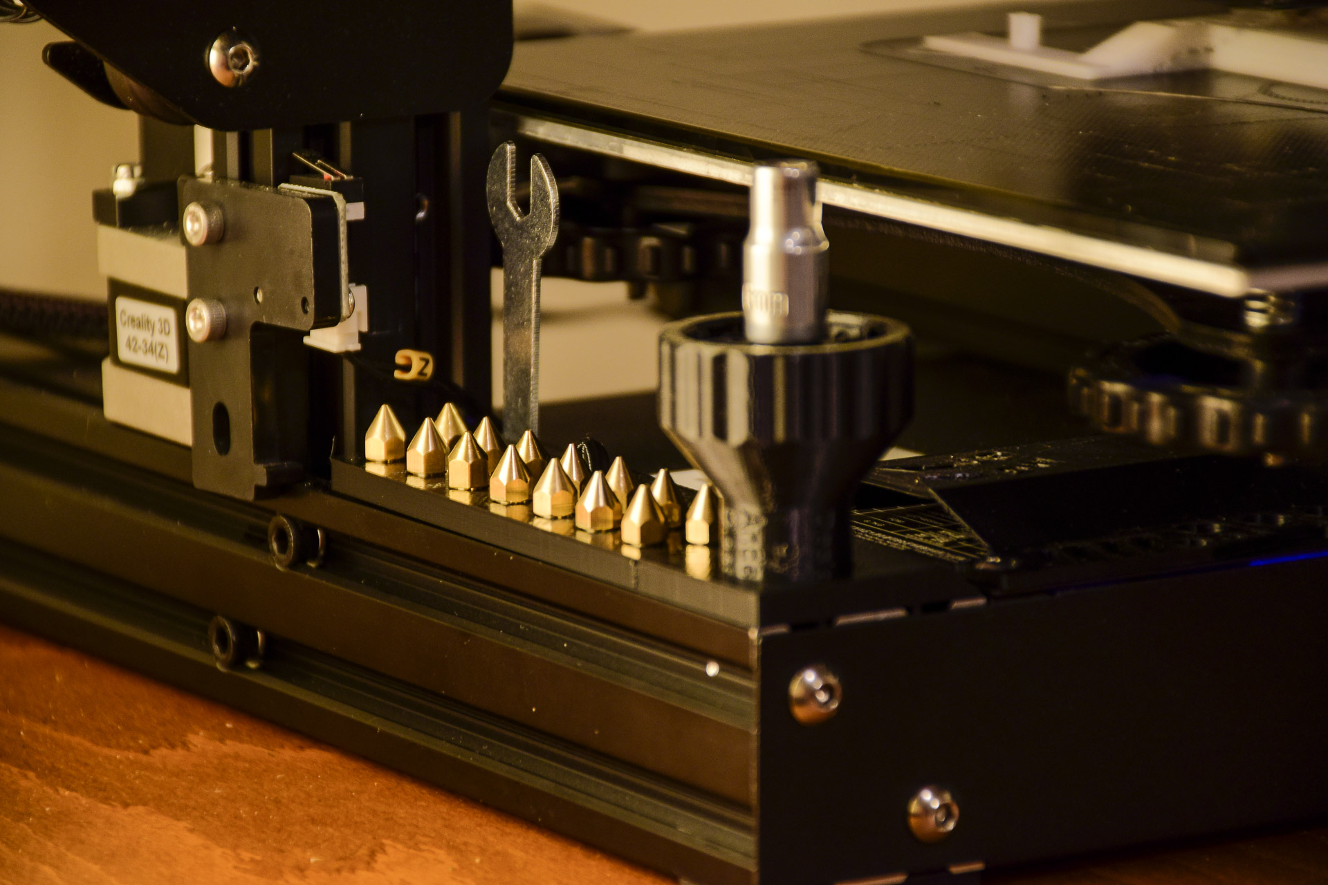 Ender 3 nozzle holder + torque wrench