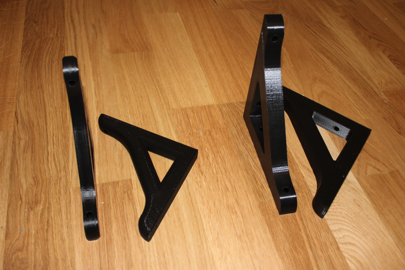 Brackets for shelves