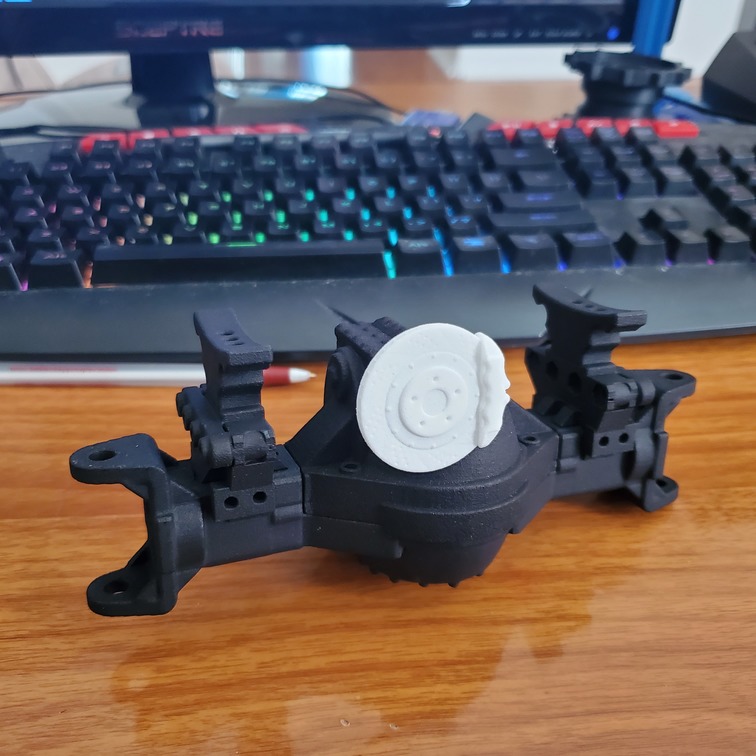RC Monster Truck Rockwell Axle Version 3