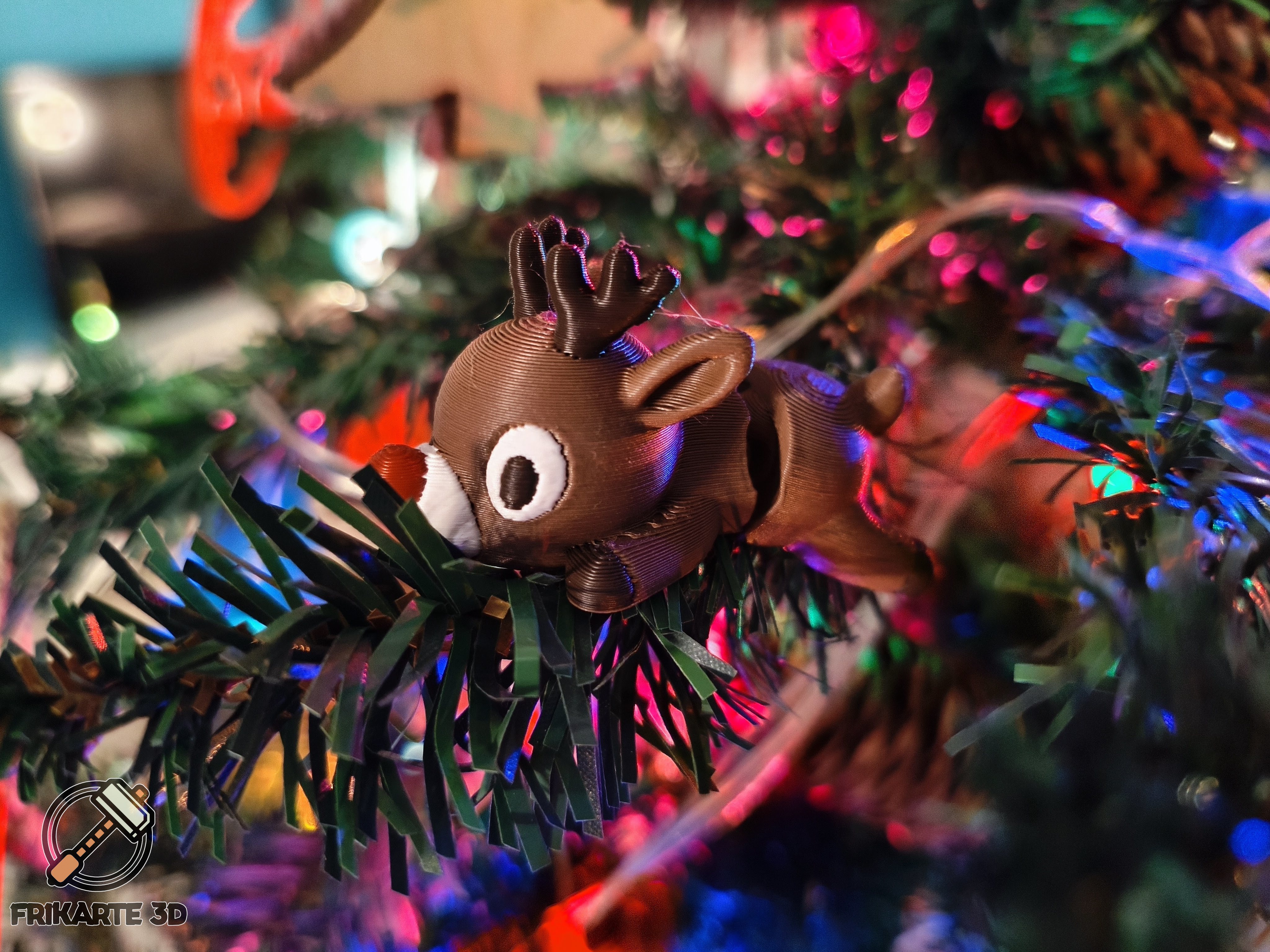 Flexi Baby Rudolph – The Cutest Christmas Flexi Reindeer!