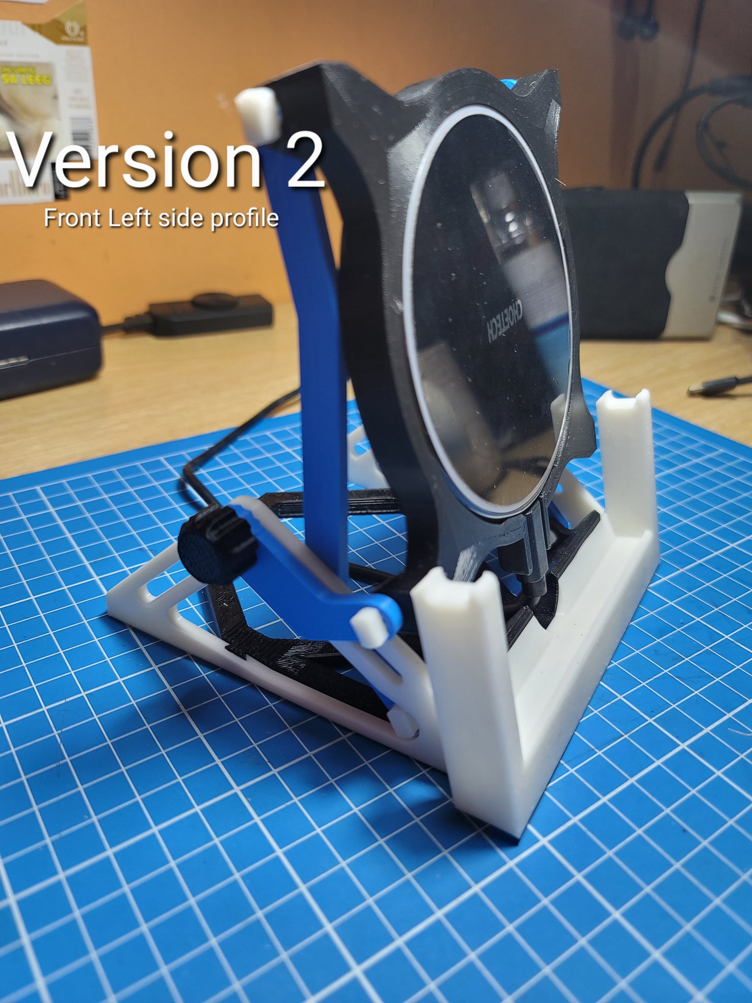 Wireless Charger Reclining Mount