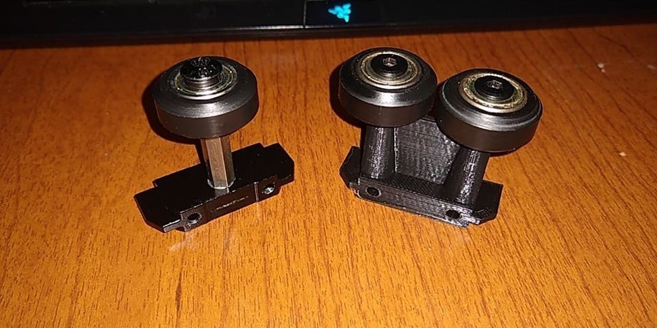 Wanhao D9 XYZ dual Wheels