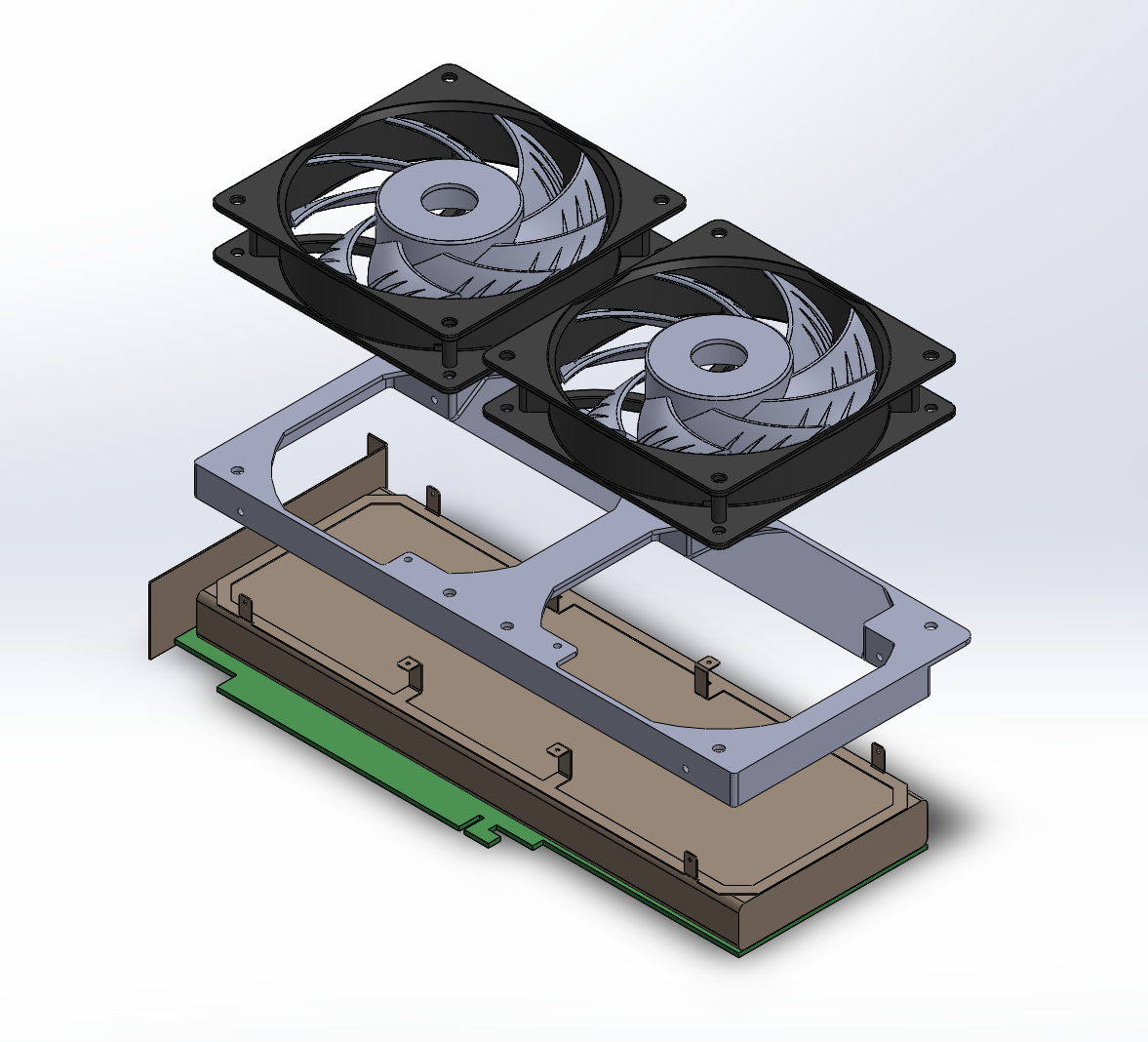 EVGA RTX 3080/3090 XC3 custom Cooling Shroud