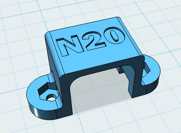 N20 motor mounting bracket