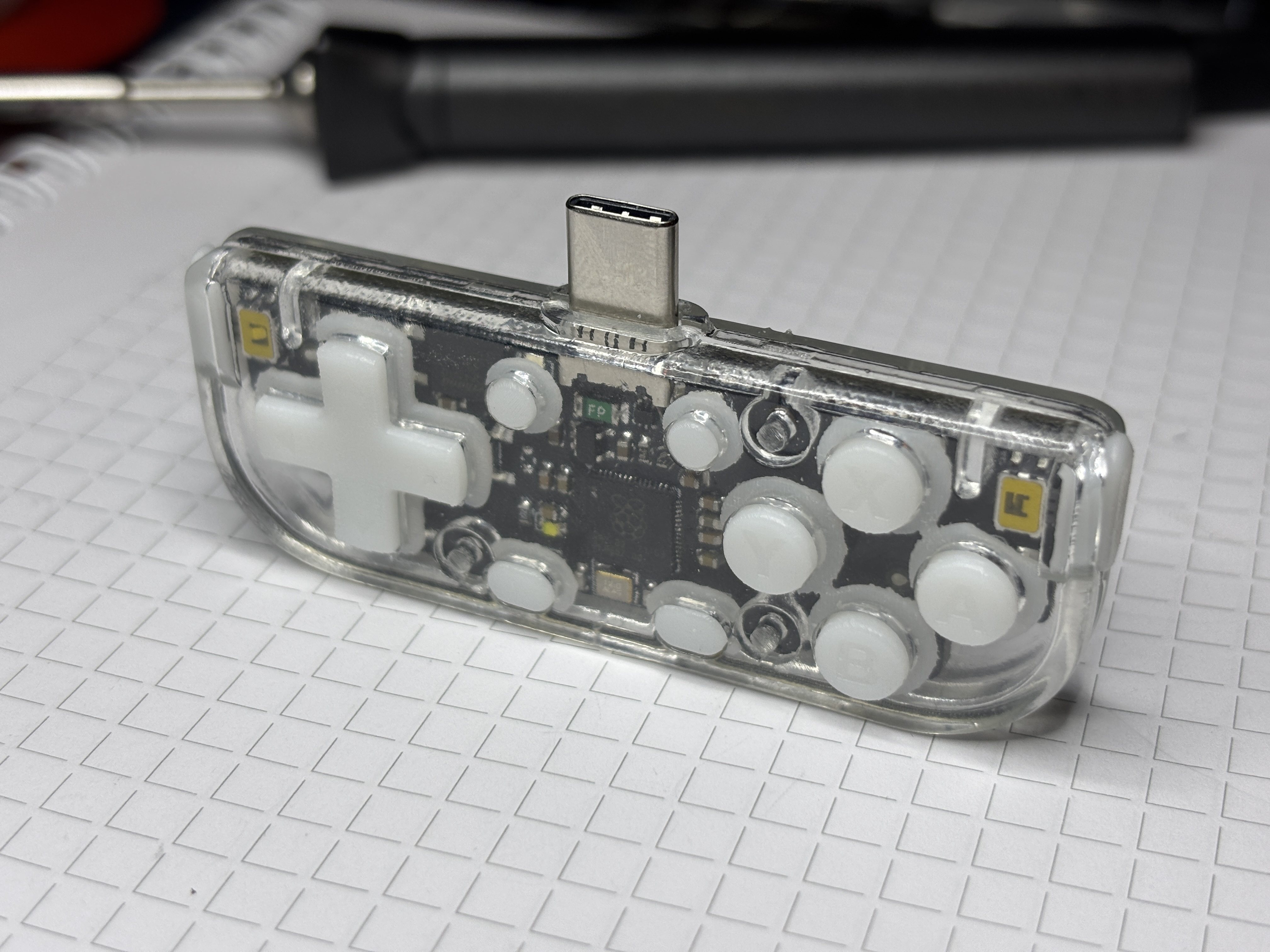 DIY Portrait-Mode Gamepad